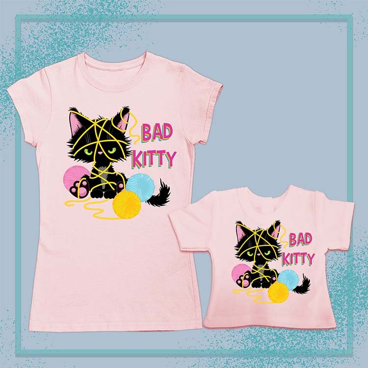 Bad Kitty, 18" Doll Regular Tee Bundle