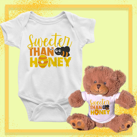 Sweeter Than Honey, Baby Teddy Bear Bundle