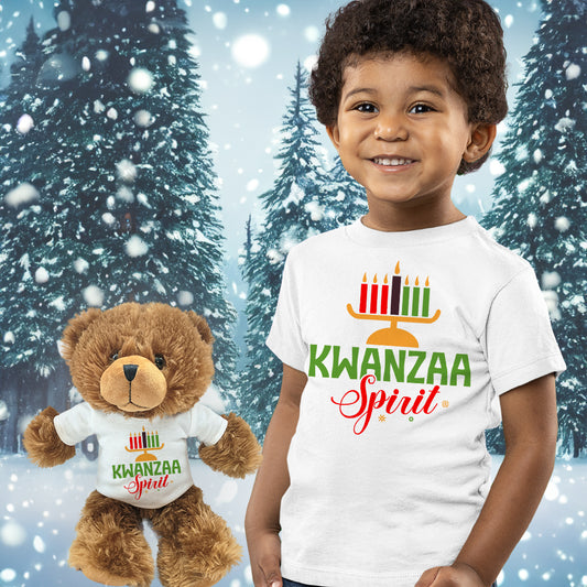 Kwanzaa Spirit, Toddler Teddy Bear Bundle