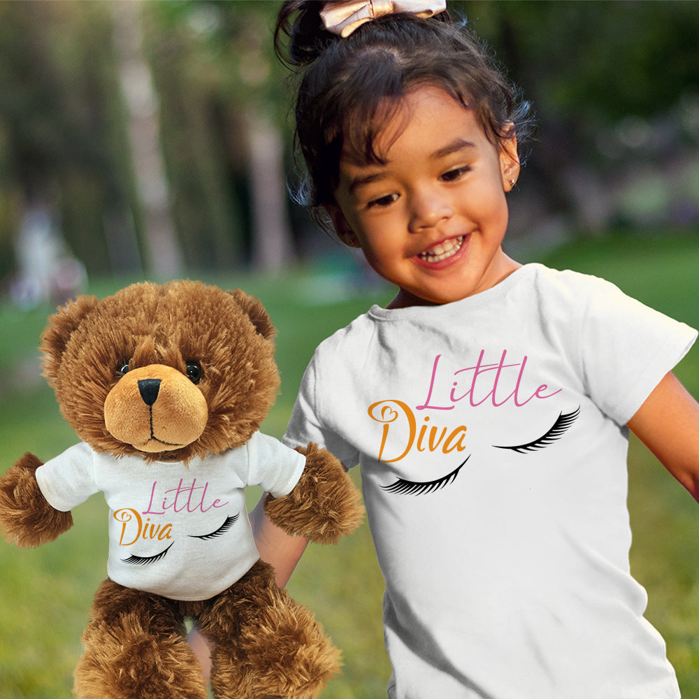 Little Diva, Toddler Teddy Bear Bundle