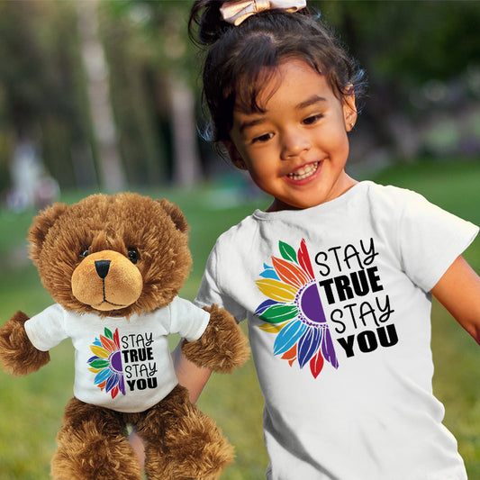 Stay True, Stay You, Toddler Teddy Bear Bundle