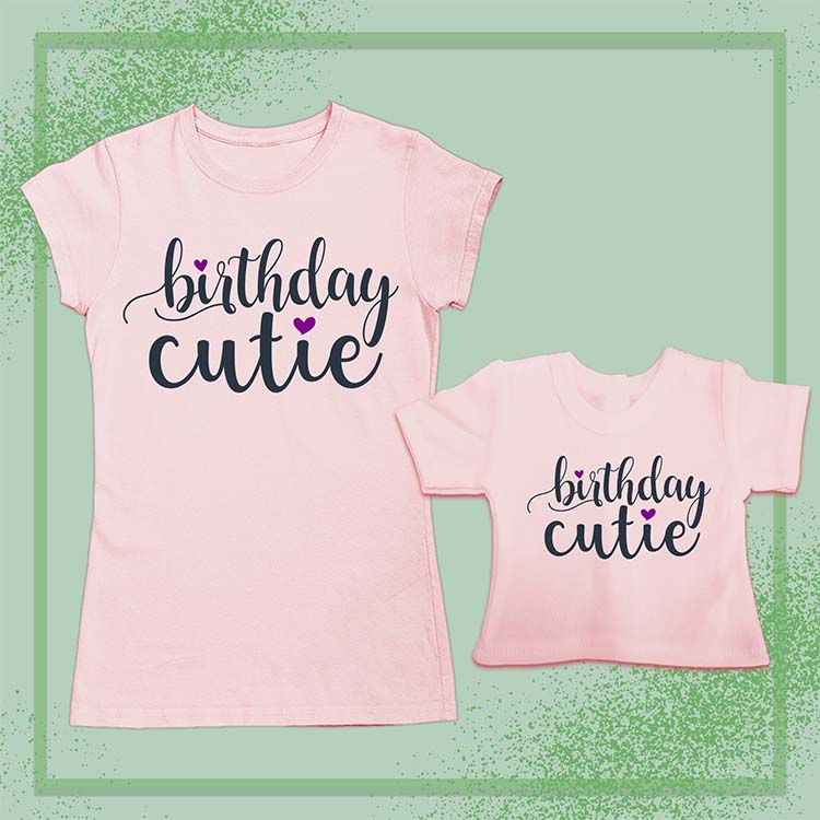 Birthday Cutie, 18" Doll Regular Tee Bundle