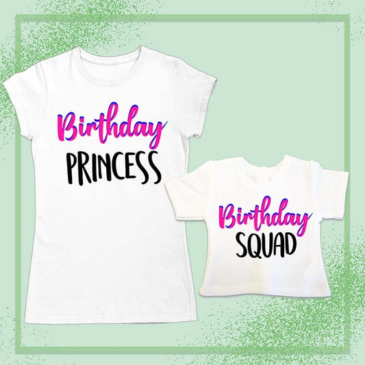 Birthday Princess, Extra Regular Girl's & Doll Shirts
