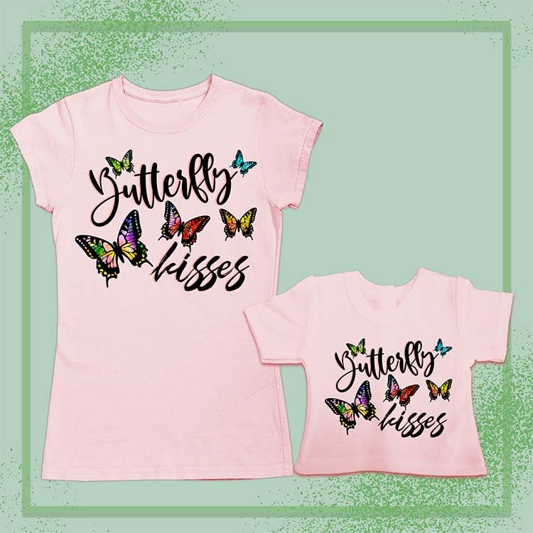 Butterfly Kisses, 18" Doll Regular Tee Bundle