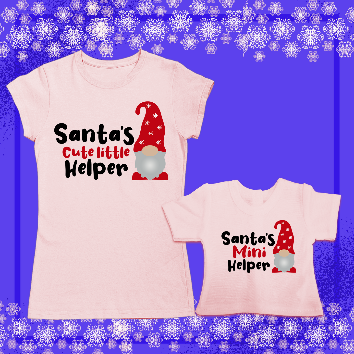 Santa's Cute Little Helper, 18" Doll Regular Tee Bundle