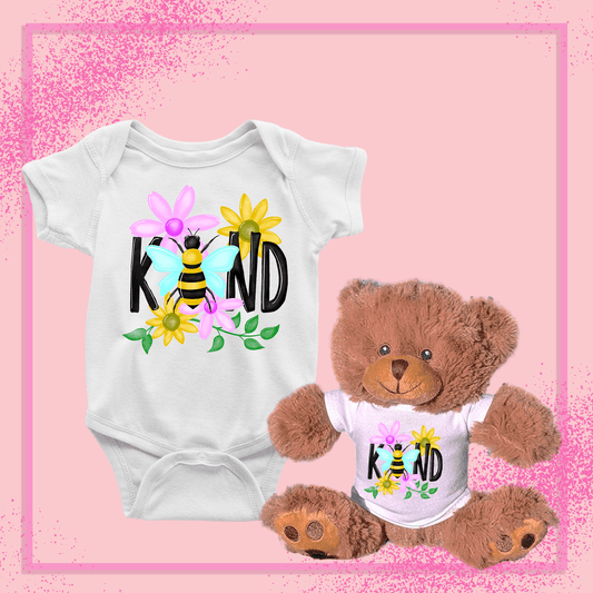 Bee Kind, Baby Teddy Bear Bundle