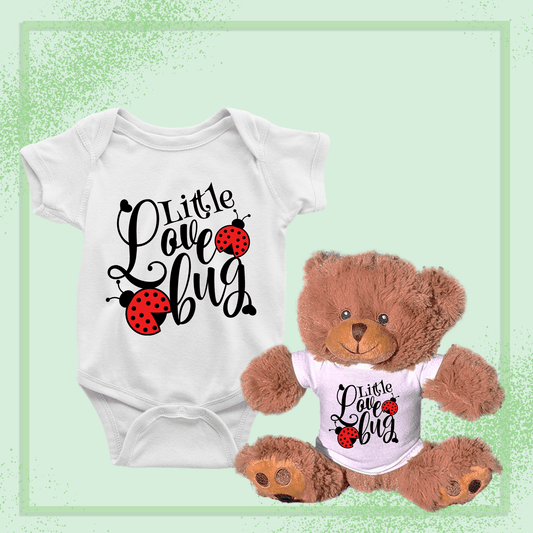 Little Love Bug, Baby Teddy Bear Bundle